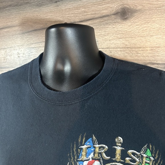 Irish American Pride T-Shirt, Saint Paddy's Day Y2K Men's XL - Picture 3 of 7